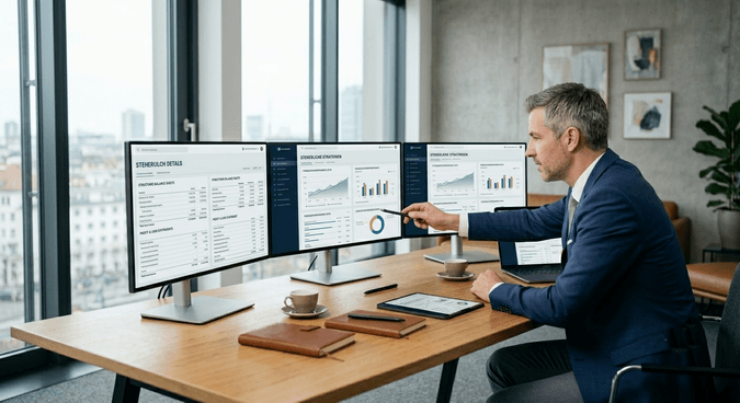 Digitale Finanzbuchhaltung für Unternehmen